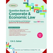 Padhuka's Question Bank on Corporate & Economic Law for CA Final November 2021 Exam [Old & New Syllabus] by CA. G. Sekar | Commercial Law Publisher